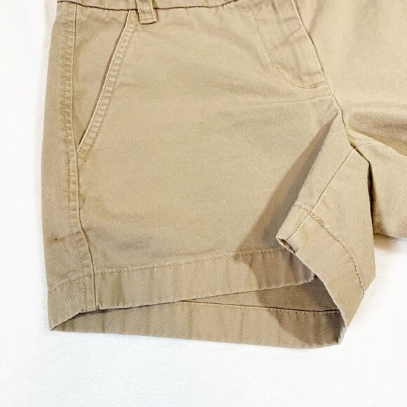 J.‎ Crew chino khaki 100% cotton 3" casual summer shorts - Size 2 - Picture 2 of 10